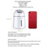 Mini-Diffusor für ätherische Öle mit USB-Ventilator, LED-Lampe, 330 ml, Ultraschall-Luftbefeuchter für Zuhause, Büro, Auto, 3-in-1-Aroma-Diffusor