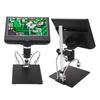 LCD Digital Microscope 10in 1080P Adjustable for Industrial SMD SMT Electronics Repair Soldering