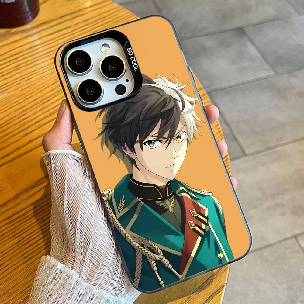 Anime Fighting W-WIND B-BREAKER Phone Case For iPhone 16 17 15 14 12 13 Pro Max Black Candy Matte Shockproof Cover