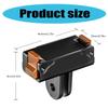 Magnetic Quick Release Mount Adapter Multifunctional for Action 5Pro and For Action 4/3/2 Cameras Mounting Solution