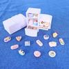 Mini Food Toy Supermarket Set: Resin Refrigerator & Ornaments for Playhouse