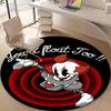 1pc Pennywise3 Design Printed Area Round Carpet for Bedroom Living Room Home Decor Rugs Mat Non Slip Mat Rug for Bedside