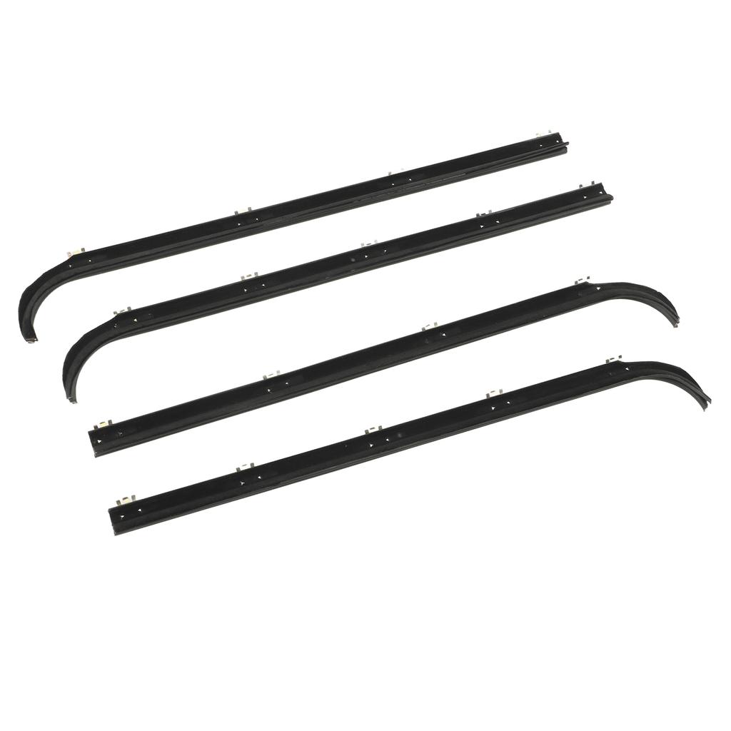 4 Stück Fensterleisten Dichtung Filz E7TZ1521452A Wasserdicht Staubdicht Geräuschreduzierung