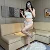 Sexy Solid Color Anti Snag Over Knee Long Fishnet Stockings For Women