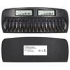 PL-NC31 Universal Intelligent Battery Charger Two 3 Inch LCD Display Speedy Smart Charger W/ 16 Battery Slots for 1.2V Ni-MH Ni-