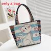 Ethnic Embroidered Handbag For Women With Canvas Material And Zipper Closure For Daily Use