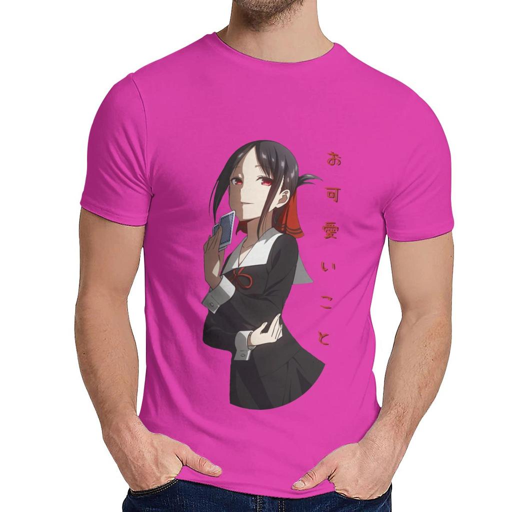 Miękki Cienki Kaguya Okawaii Koto Koszulka Anime Kaguya Sama Miłość To Wojna Shinomiya Kaguya Krótka
