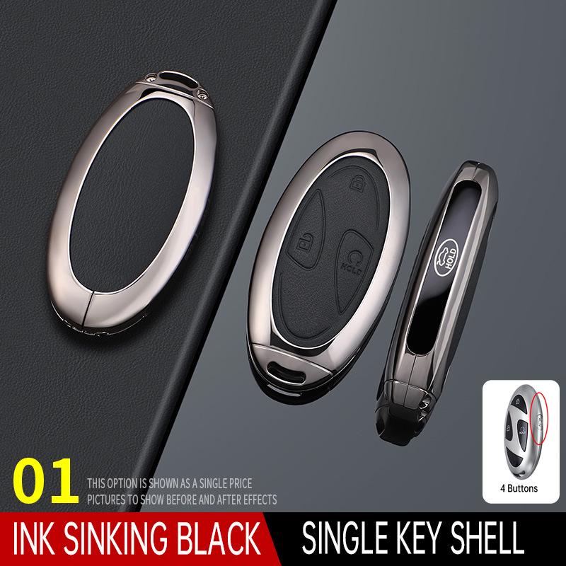 Key Case for Modern Tucson, 11th Gen Sonata, Encino, Santa Fe, and Elantra Models