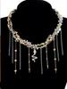 Women's Vintage Mermaid Tears Pearl Necklace