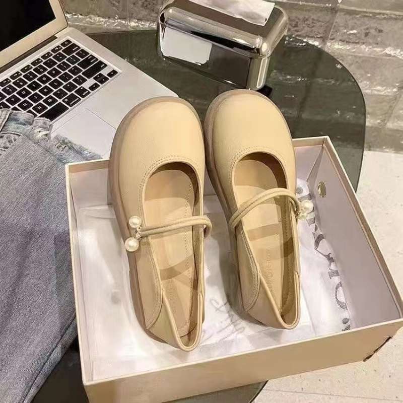 Fairy Wind Soft-soled Shoes, Female Flat-soled Single Shoes, Summer 2025 New Two-wear Loafers with Skirts, Gentle Small Leather Shoes