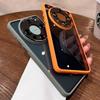 Huawei Mate60pro+ Metal Lens Phone Case Transparent Acrylic Is Suitable for Mate60 Anti-drop Protective Case