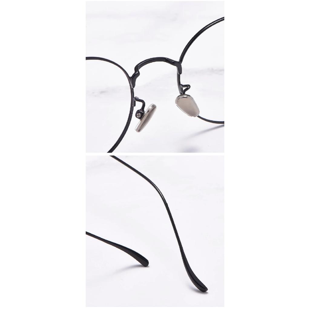Pure Titanium Round Retro Glasses Frame Full Frame Myopia Glasses Men And Women Fashion Prescription Spectacles Frames 3216