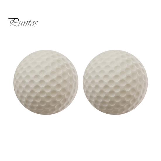 Golf Ball 2Pcs Balls Elastic High Visibility Eco-friendly Safety Sport Samp Outdoor Practice Children Toys for