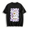 Halloween Ghost Nurse Duck Print Casual Top Pure Cotton T-shirt