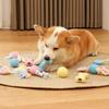 Small Dog Chew Set: Teething Stick & Bite-Resistant Rubber Ball