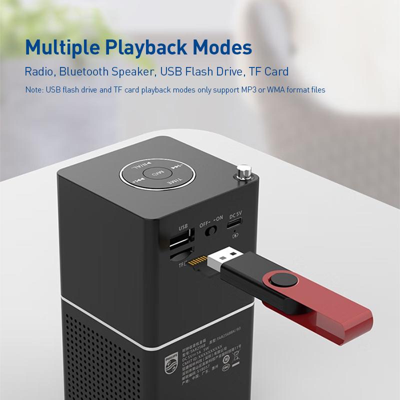 Philips bluetooth speaker clock radio Clock Radio TAR2568