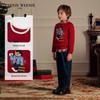 Teenie Weenie Kids Boys' Cartoon Bear Crew Neck Pullover Sweater