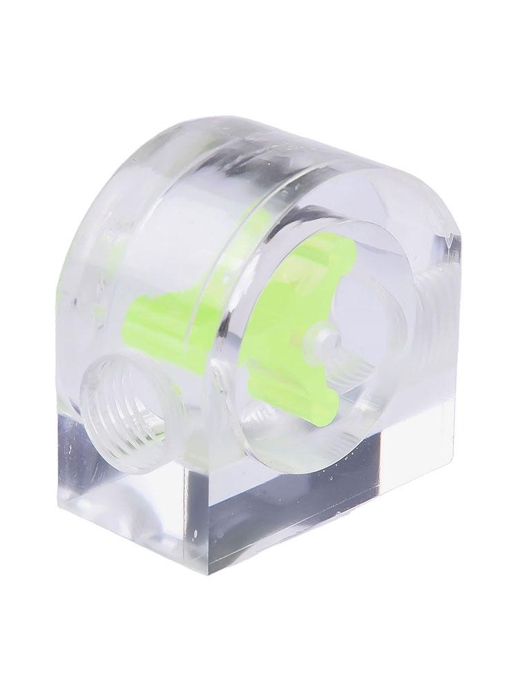 Acrylic Flowing Meter G1/4 Thread Water Cooling Indicator