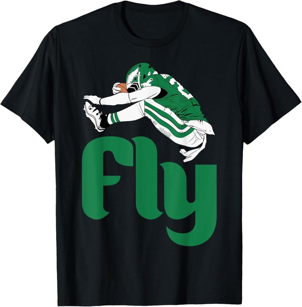 

Fly Eagles Fly Saquon Barkley Viral Hurdle Jump Gift Unisex T-Shirt Unisex T-Shirt XXL