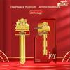 Beijing Metal Bookmark: Great Wall Palace - Chinese Cultural Souvenir & Festival Gift