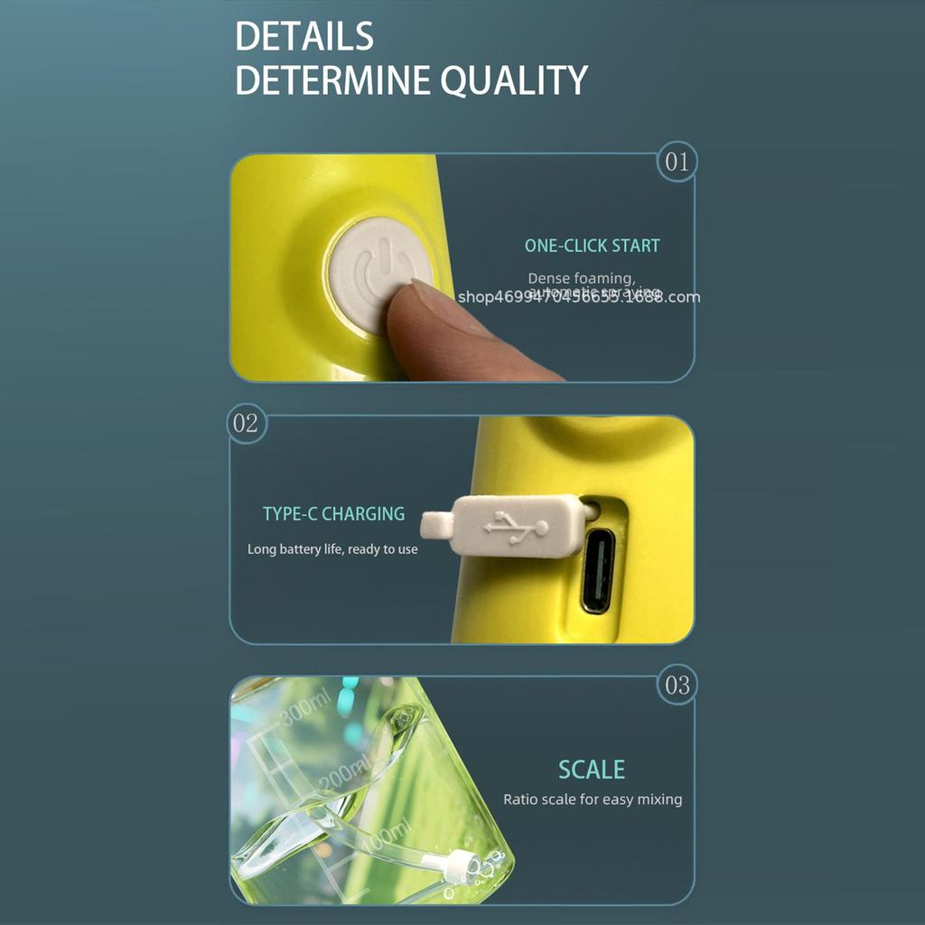 Dog Foaming Soap Dispenser Gentle Shampoo Foamer For Pet Clog-Resistant Pet Soap Dispenser For Home Bathtub Garden Camping