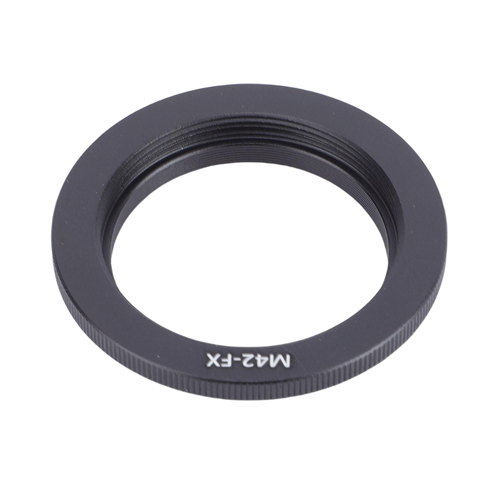 Fishine Slanke Lensadapterring voor M42 Lens voor Fujifilm FX Mount Mirrorless Camera Aluminiumlegering black