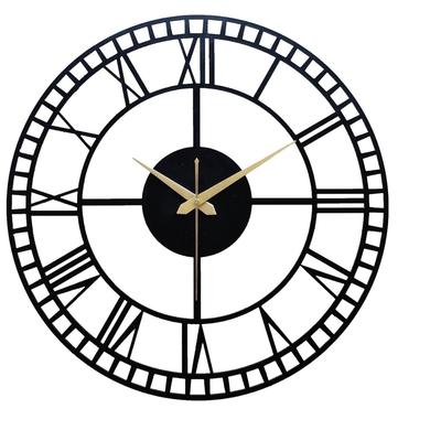 Metal Analog Wall Clock for Living Room, Office, Kitchen, Home and Hall Fancy Big Size Modern Wall Watch for Home Decor (40CM)
