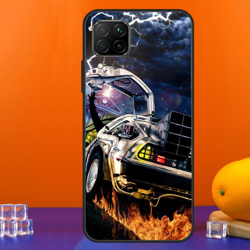 Back To the Future DeLorean For Huawei Nova 12s 12i 11i 5T 9 10 SE Y91 Y90 Y60 Y70 Y72 Y61 P60 Pro P20 P40 P30 Lite Case