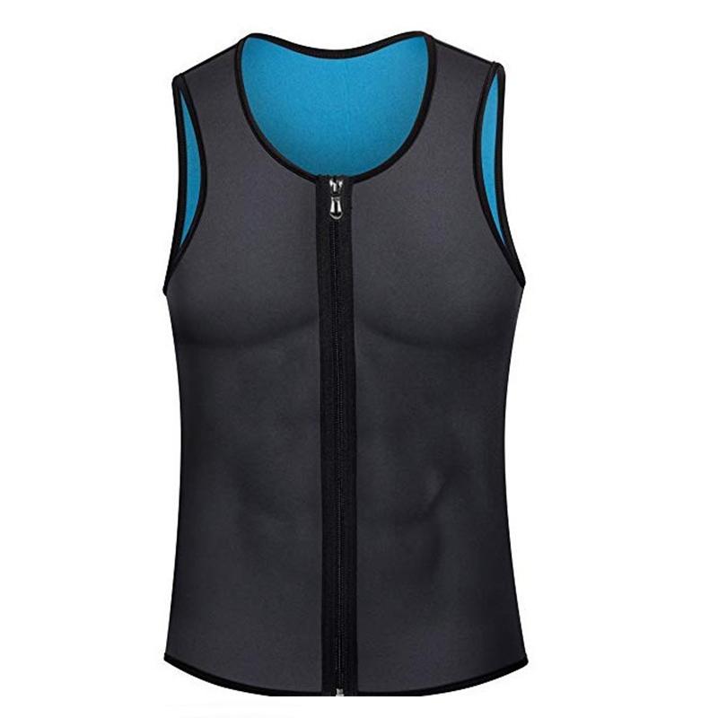 Мужская майка на молнии для тела — фото 5