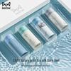 Mao Ren Men's Ice Silk Antibacterial Boxer Briefs 4-Pack