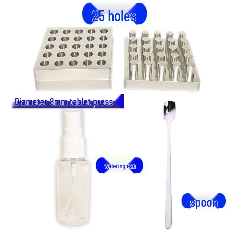 Ręczna prasa do tabletek do medycyny chińskiej i zachodniej, forma na proszek Sanqi, 10 mm