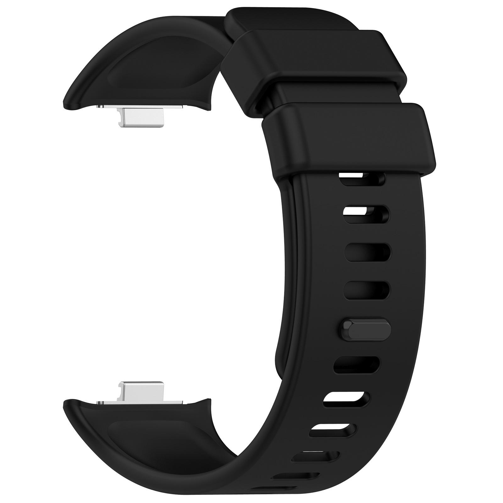 

For Xiaomi Redmi Watch 4 Silicone Watch Band Adjustable Wrist Strap Navy Blue