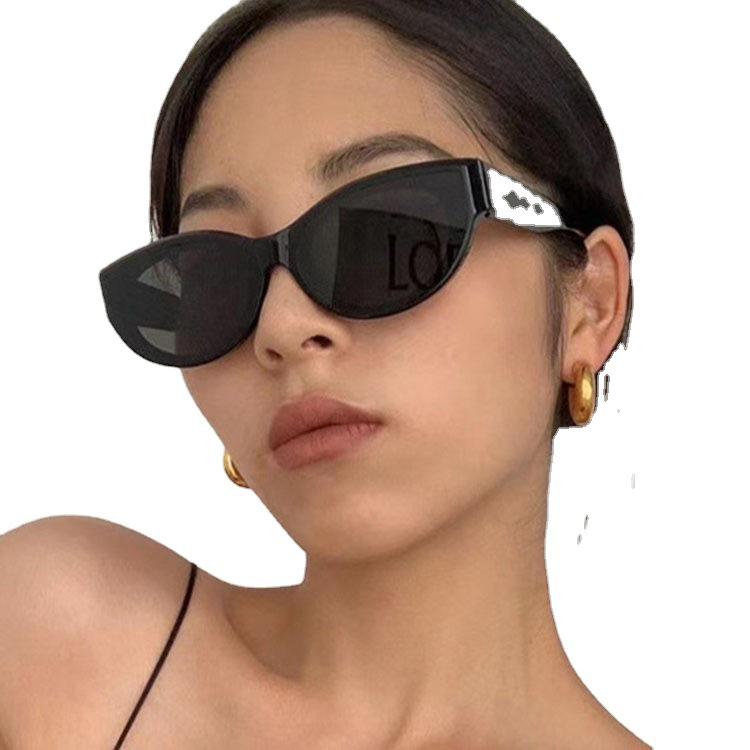 Trendy European & American Cat-Eye Sunglasses: Unisex Hip-Hop Style