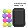 Magnetic Sensory Fidget Balls Silicone Stress Relief Toys for Adults & Teens with Autism ADHD Anxiety Fun Travel Toys Gift