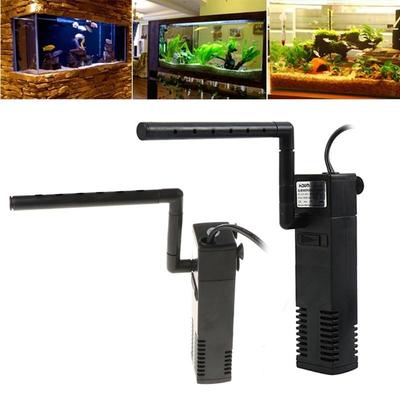24TE Aquarium Filter Quiet Water Clean with Suction Cups for Reptile for Tank