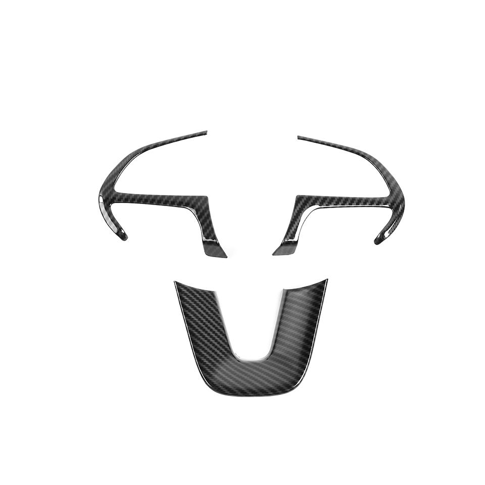 Car Steering Wheel Decoration Cover for Dodge Challenger/Charger 2015+ for Durango 2014+ for Jeep Grand Cherokee SRT8 2014-2018