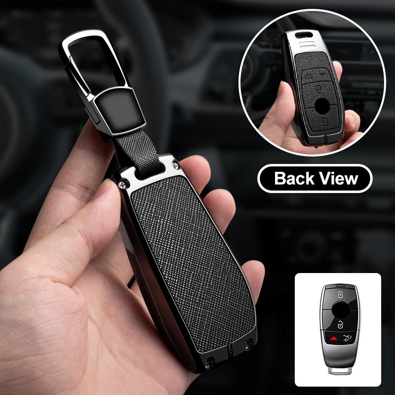 3/4 Button Zinc Alloy Car Key Cover Case For Mercedes-Benz A220 E63S Amg E-Class Gle 350 4Matic E300 E400 E43 W213