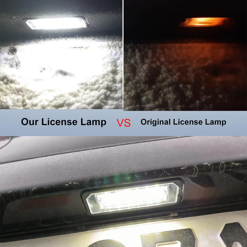 Super Bright License Plate Light For VW Passat CC LED Waterproof License Plate Light For VW Golf 5 6 Waterproof Car Accessories