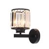 American Modern Crystal Wall Lamp - Elegant Bedroom and Living Room Lighting Fixture