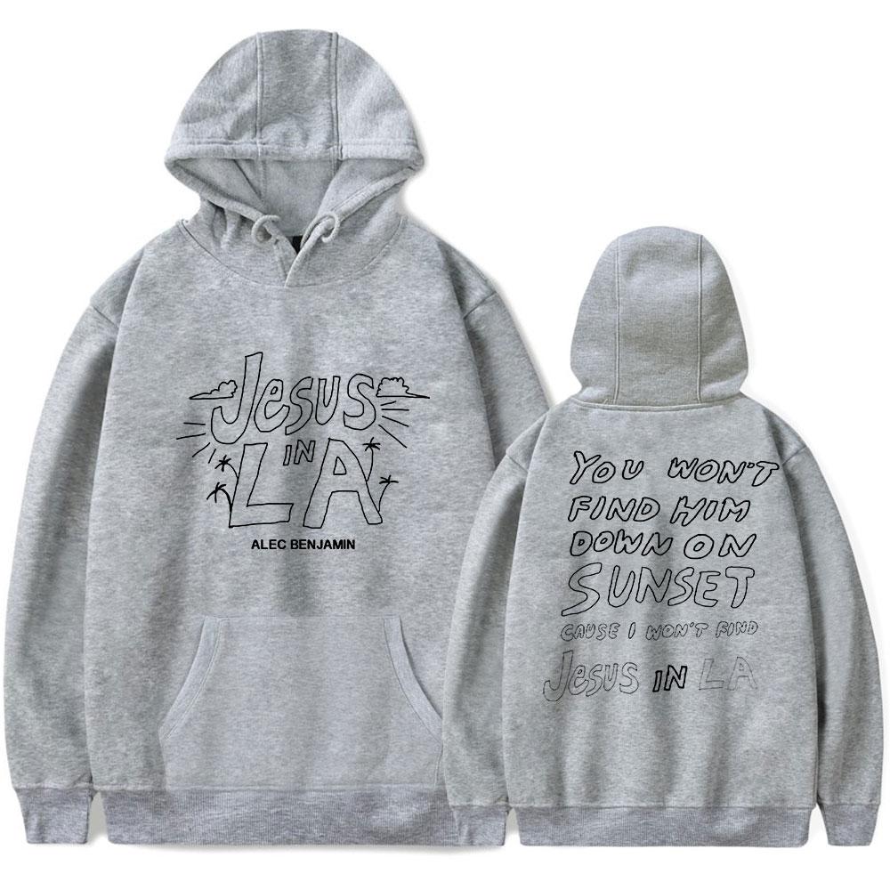 Unisex Alec Benjamin Hoodie Sweatshirt Printed Streetwear Hoodies for Couples Men Women