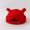 Infant Red Birthday Hat: Festive Spring/Autumn Toddler Cap for Babies