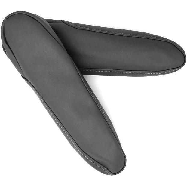 Odyssey Armrest Cover Replacement,Leather Seat Armrest Covers For 2005-2010 Honda Odyssey(Darker Gray)