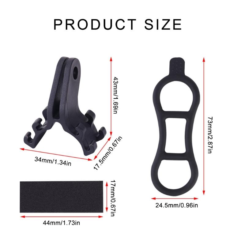 Fahrräder Taschenlampenhalterungen Halterungsadapter Fahrräder Lichthalter Taschenlampenhalterung Clip Fahrräder Lichtklemmen Taschenlampenhalterung