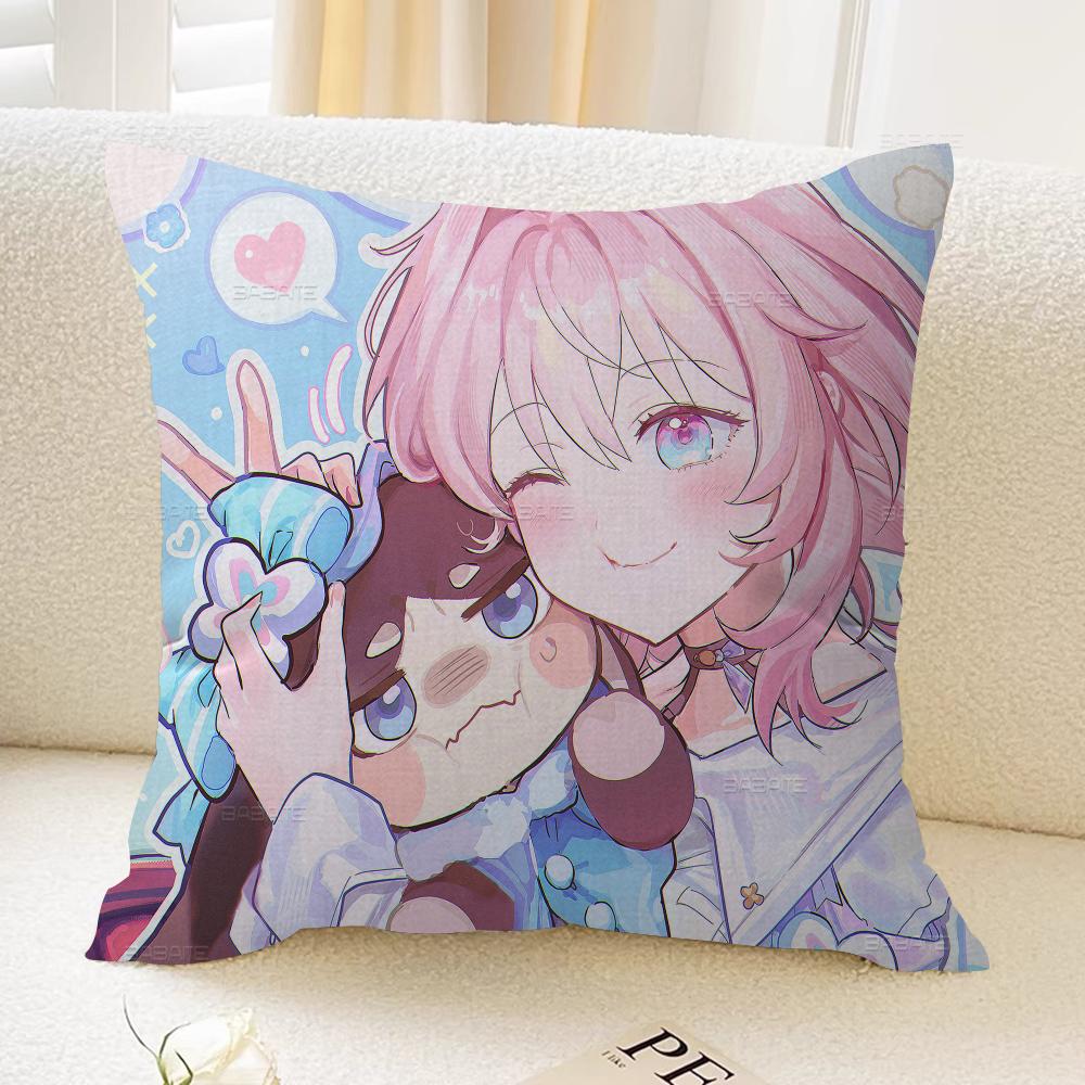 

Наволочки Honkai Star Rail Домашнее постельное белье Декоративная наволочка Свадебная Супермягкая наволочка 12x12Inch