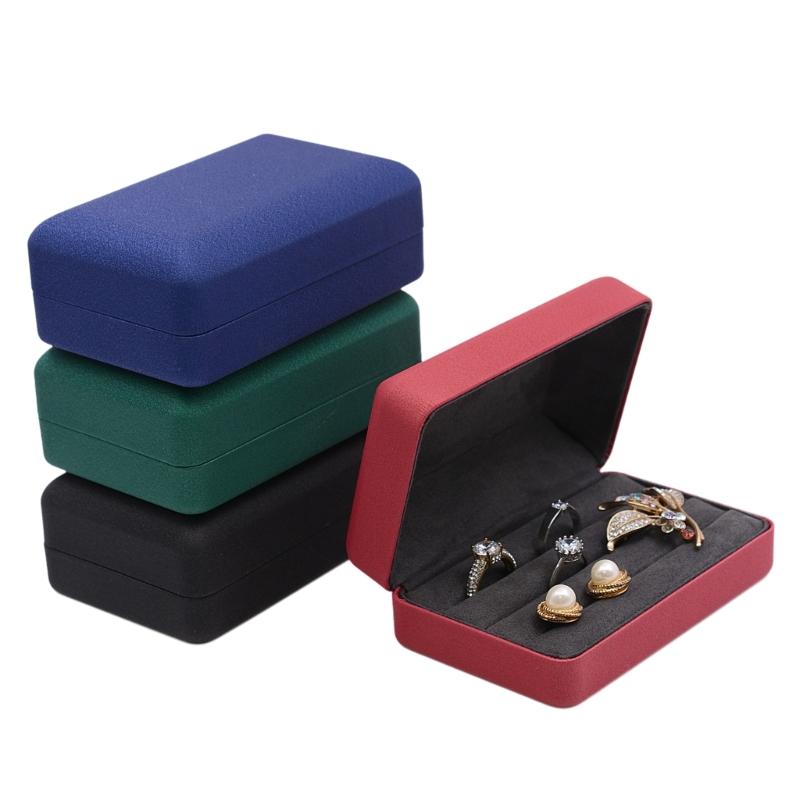 Stylish Rings Case for Safe Storage and Display Jewelry Accessory for Home Travel and Jewelry Stores Daily Casual Use