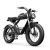 Bicicleta Elétrica KICKWEY K7 Aventura ao Ar Livre, Bicicleta Elétrica Fat Tire 20" 4.0", Bateria 48V 18.2Ah, Display LCD, Freio a Disco Mecânico