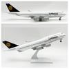 1/250 Scale Souvenir Toy for Boys 30CM B747 Lufthansa Airlines Resin Aircraft Plane Airliner Display Model Plane Collection Gift