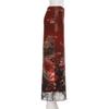 Retro Tie-Dye Mesh Patchwork High Waist A-Line Skirt