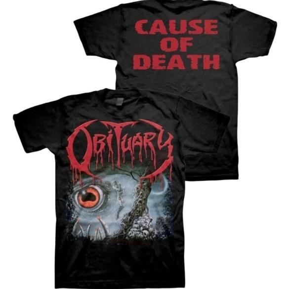 New Obituary Cause of Death Album Death Metal Band Shirt XXXXL