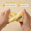 Squishy Elastic Butter Stick Fidget Toy Cheese Shape Stress Relief Game Funny Decompression Prank Squeeze Toy For Anxiety Relief